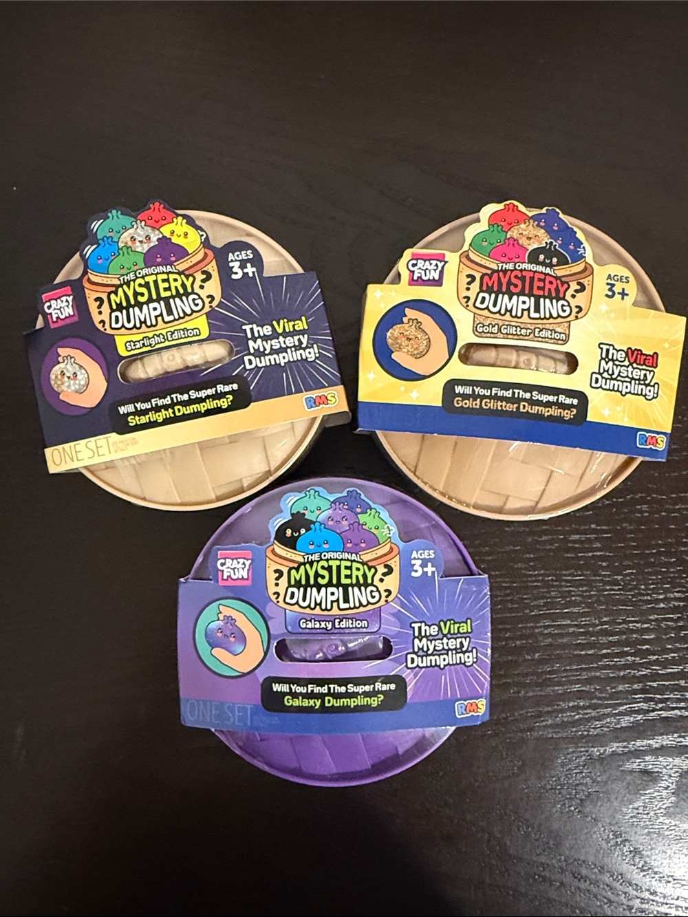 3x RMS The Original Mystery Dumpling Assorted Edition’s